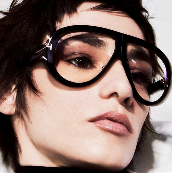 💯- original New Tom Ford Troy Blue Light Block Pilot Unisex Sunglasses FT0… - Picture 1 of 12